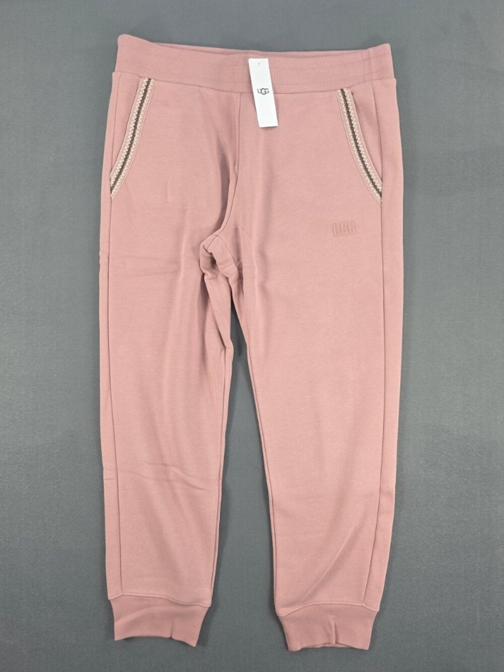 UGG Men's Tasman Jogger Sweatpants XL Dusty Rose Pink NWT